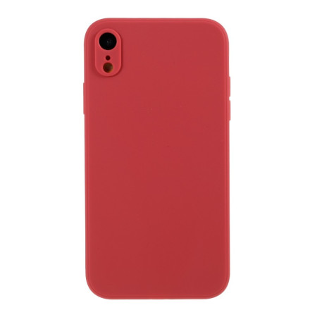 Husa protectie compatibila cu Apple iPhone XR Liquid Silicone Case Rosu