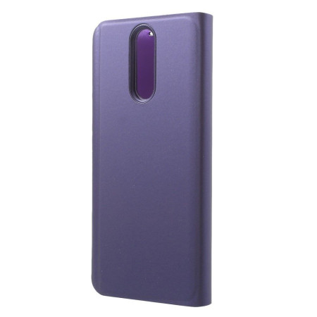 Husa Tip Carte, Flippy, Compatibila cu Huawei Mate 10 Lite, Flip Cover Oglinda, Violet