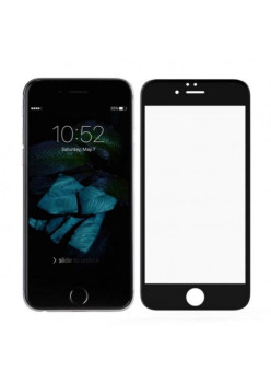 Folie Sticla Apple iPhone 6 Plus Full Face Negru