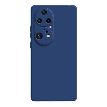 Husa de Protectie, Flippy, pentru Huawei P60 Pro, Liquid Silicone, cu Microfibra pe Interior, Protectie Antisoc, Compatibil Incarcare Wireless, Albastru