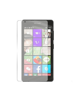 Folie Sticla Securizata Flippy, 9H, Transparenta HD, pentru Microsoft Lumia 540 Transparent