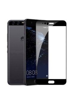 Folie Sticla Securizata, Flippy, Compatibila cu Huawei Pura 70 Pro, Full Glue, Margini Negre, Transparent