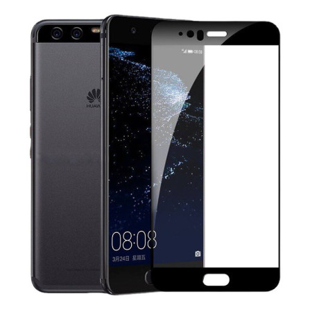 Folie Sticla Securizata, Flippy, Compatibila cu Huawei Pura 70 Pro, Full Glue, Margini Negre, Transparent