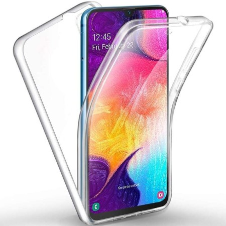 Husa de protectie Flippy® pentru Samsung Galaxy A40, Full Tpu 360, Transparent