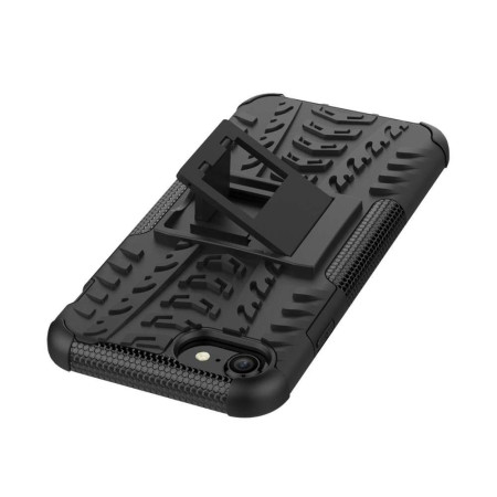 Husa protectie Flippy pentru Samsung A71 Defender Model 3 cu Suport, Negru