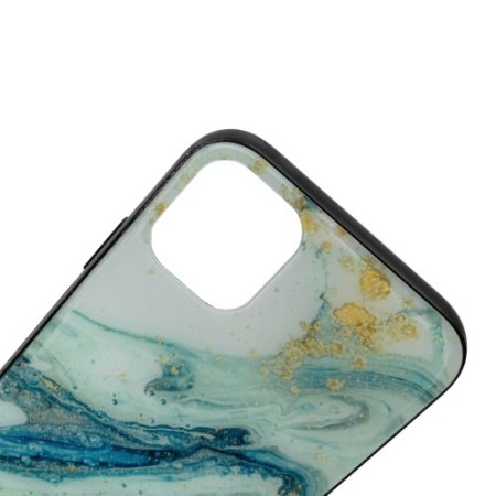 Husa protectie pentru Apple iPhone 11 Pro Soft Acryl TPU Marble Model 1