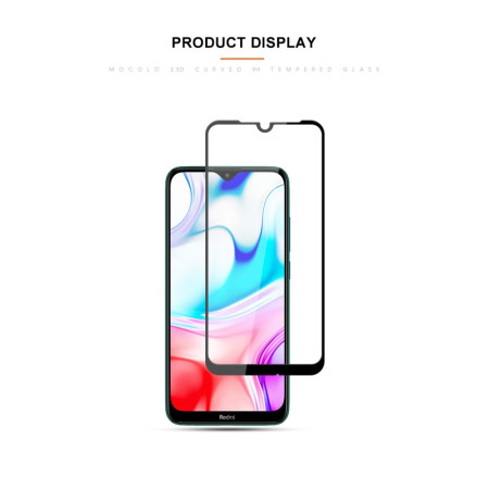 Folie Sticla Flippy® compatibila cu Xiaomi Redmi 8 111D Negru