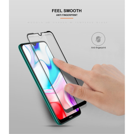 Folie Sticla Flippy® compatibila cu Xiaomi Redmi 8 111D Negru