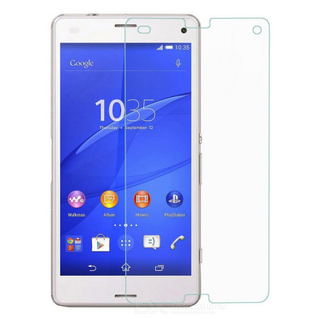 Folie Sticla Securizata Flippy, 9H, Transparenta HD, pentru Sony Xperia Z3 Mini Transparent