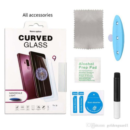 Folie Sticla Huawei Mate 20 Lite Full Glue Nano Water Transparent