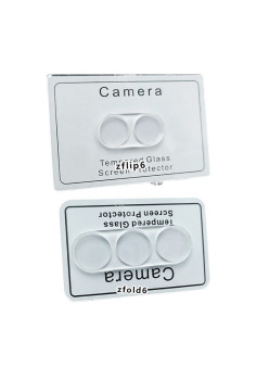 Folie Sticla pentru Camera, Flippy, Compatibila cu Samsung Galaxy Z Flip 6, 3D, Transparent