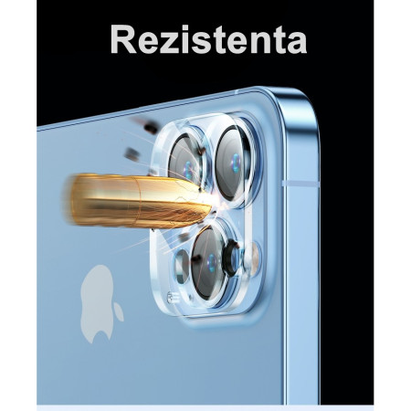 Folie Sticla pentru Camera Apple iPhone 15 / 15 Plus, Transparenta