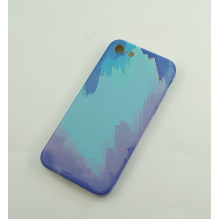 Husa protectie Flippy compatibila cu Apple iPhone XR Tpu Ombre, Albastru/Bleu/Mov