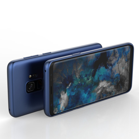 Husa Samsung Galaxy S9 Plus Luxury Case Albastru