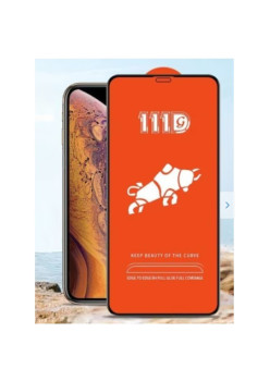 Folie Sticla Securizata, Flippy, Compatibila cu Xioami Mi POCO X6 PRO, Full Cover 111D, HD, Margini Negre, Transparenta