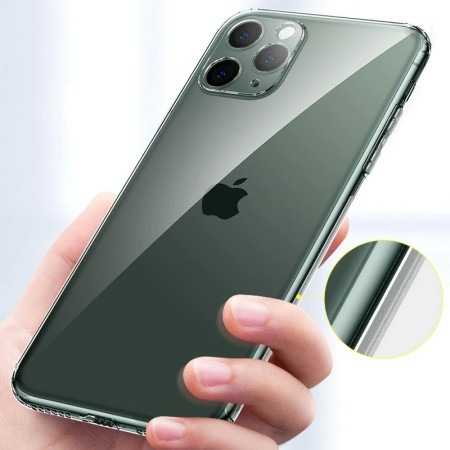 Husa Protect Plus compatibil cu Xiaomi Mi 9T Transparent