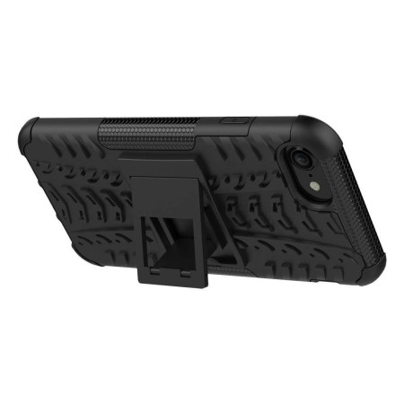 Husa protectie Flippy pentru Samsung S20 Defender Model 3 cu Suport, Negru