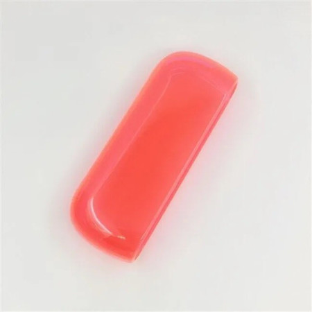 Husa Flippy pentru IQOS Iluma, de Protectie, Anti Soc si Zgarieturi,din Plastic, 12.5 x 4.2 cm, Rosu Transparent