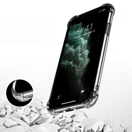 Husa protectie pentru Poco M4 Pro, Flippy, TPU, Antisoc, Protectie colturi, Rezistenta la impact, 1.5 mm, Transparenta