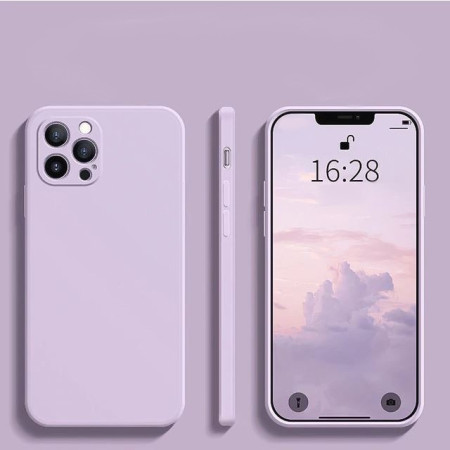 Husa protectie Flippy compatibila cu Samsung S10 Plus Liquid Silicone Case Mov