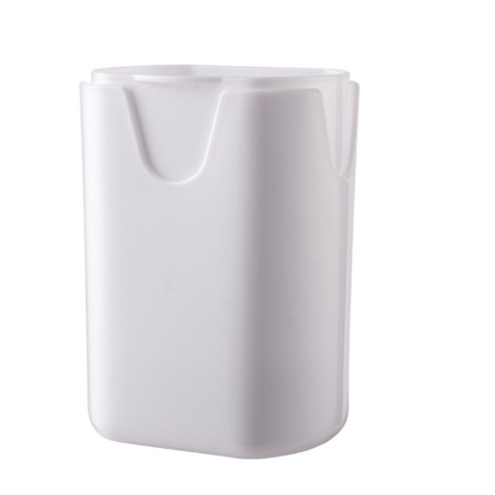 Feliator de Fructe si Legume, Flippy, Multifunctional, Taietor Manual, Inox, Plastic, pentru Bucatarie, Vertical, 13x9x8 cm, Alb