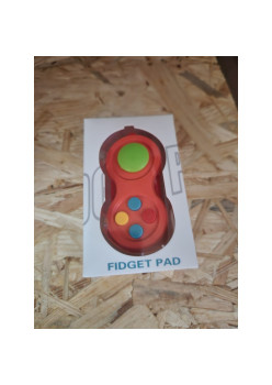 Jucarie interactiva antistres Fidget Pad, pentru copii, Multicolora Roz, + 3 ani, Flippy