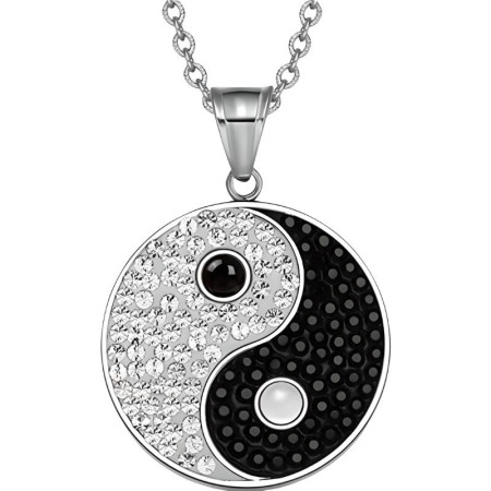 Pandantiv din Argint 925 Jolie Silver, Model Ying si Yang, 11 x 11 mm, 1.2 g