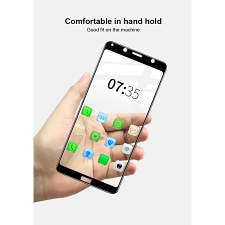 Folie Sticla Flippy® compatibila cu Xiaomi Redmi 7A 111D Negru