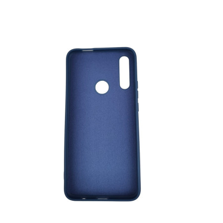 Husa protectie compatibila cu Huawei P Smart Z Liquid Silicone Case Albastru inchis