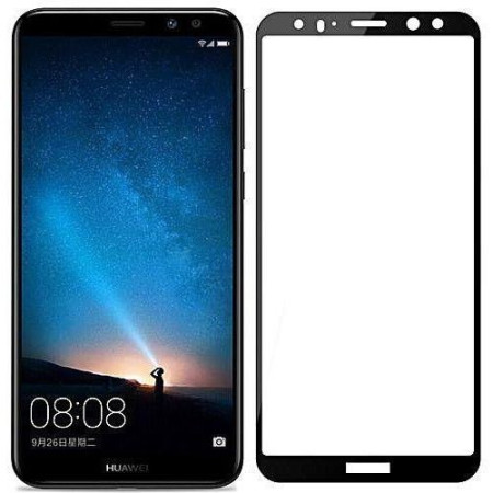 Folie Sticla Huawei Mate 10 Lite Full Face Negru