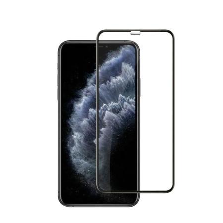 Folie Sticla Securizata Flippy compatibila cu Oppo Reno 3, Full Glue, Curbata, Lipici margine, Negru