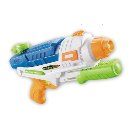 Pistol cu Apa pentru Copii, Rezervor, Pentru Piscina/Plaja, Flippy, 6ani+,  Multicolor, 600ML