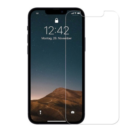 Folie de Protectie, Flippy, pentru iPhone 15 Pro, Tempered Glass 2.5D, cu Decupaje, HD, 9H, Transparent