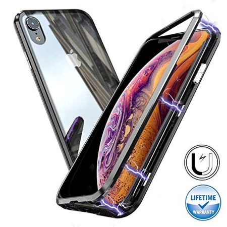 Husa de protectie Magnetic 360 pentru Apple iPhone XS Max, Negru