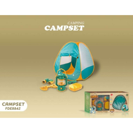 Set de Camping pentru copii cu jucarii incluse