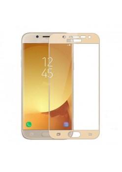 Folie Sticla Samsung Galaxy A5 2016 Full Face Auriu