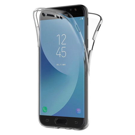 Husa de protectie Flippy® pentru Samsung J5 2017 Full Tpu 360 Auriu Transparent