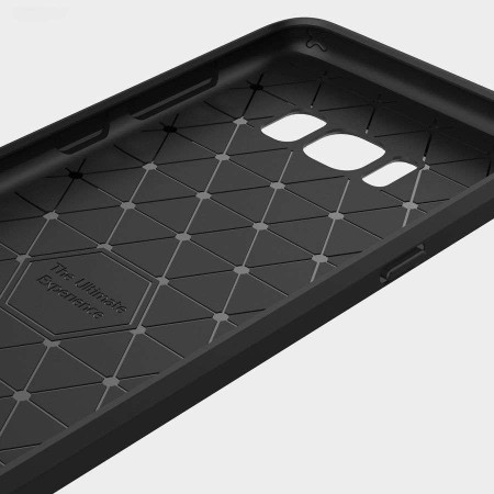 Husa Samsung Galaxy S8 Tpu, carbon, Negru