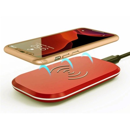 Husa de protectie Flippy compatibila cu Samsung S21 5G Full Cover 360 Auriu + Folie de protectie