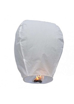 Lampion zburator clasic pentru evenimente, Alb