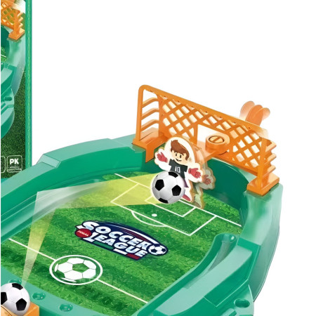 Joc de Masa Mini Fotbal Interactiv pentru Copii, Flippy, Board Game, Mingi si Figurine Incluse, 30x19.5x6.8 cm, Multicolor