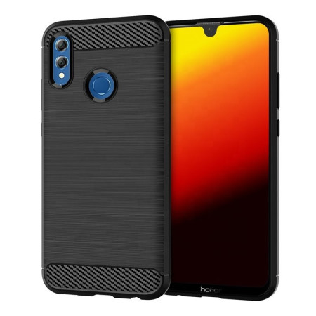 Husa de protectie Tpu, carbon, pentru Huawei Mate 10 Lite, Negru