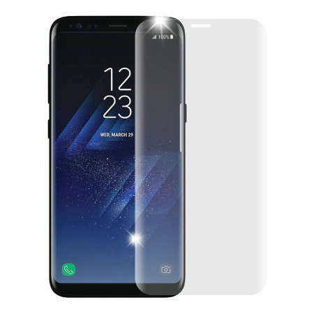 Folie Sticla Samsung Galaxy S8 Plus 3D Transparent