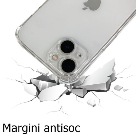 Husa de protectie Flippy, TPU, pentru Apple iPhone 15 Plus , Antisoc, Protectie colturi, Rezistenta la impact, Transparenta