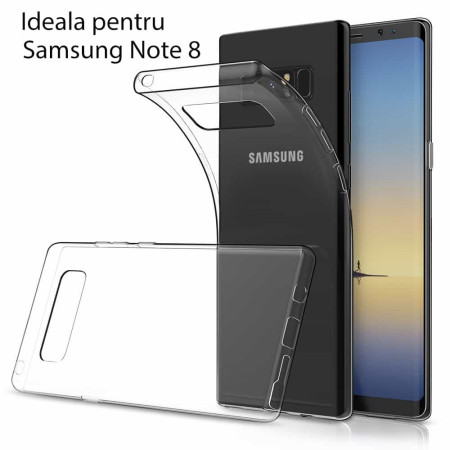 Husa de protectie pentru Samsung Galaxy Note 8 G-CASE Transparent