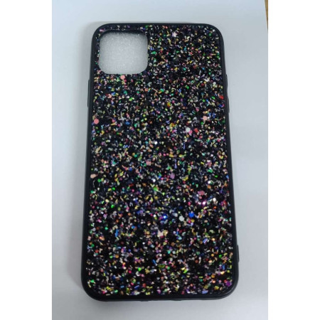 Husa de protectie pentru pentru Apple iPhone 11 Pro Max Sparkling Glitter TPU Negru