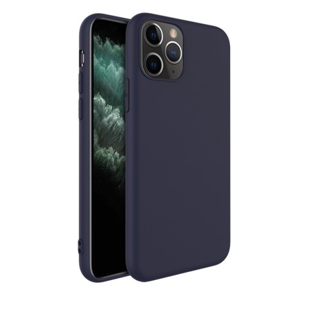 Husa protectie Flippy compatibila cu Apple iPhone 13 Matte Tpu Albastru Inchis Mat