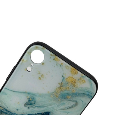 Husa protectie pentru Apple iPhone XR Soft Acryl TPU Marble Model 1