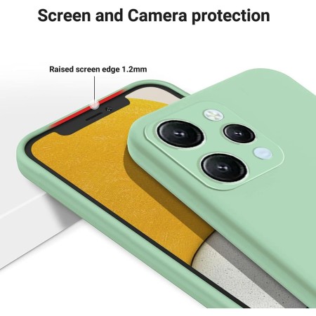 Husa de Protectie Matte TPU, Flippy, pentru Xiaomi Redmi 12, Protectie Camera, Antisoc, Antizgariere, Antialunecare, Acoperire Completa, Verde