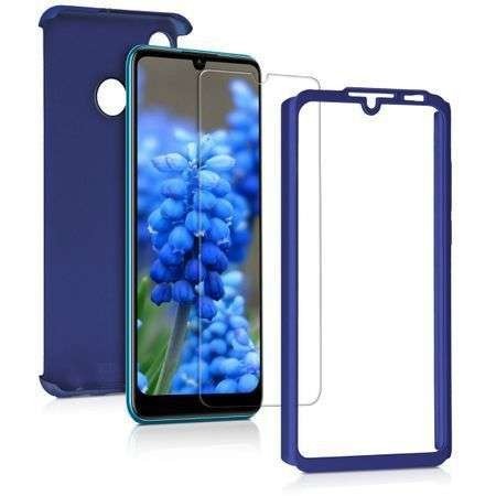 Husa Huawei P30 Lite Flippy® Full Cover 360, Albastru + Folie de protectie